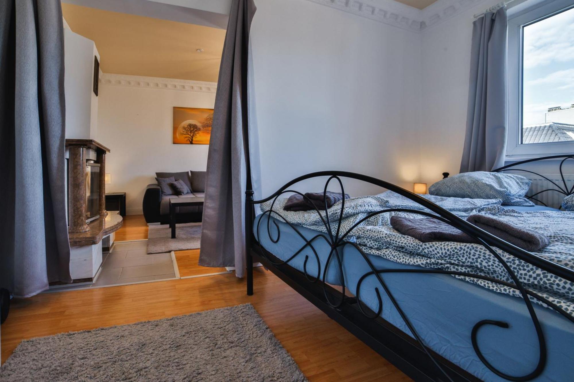 Exklusives Apartment Im Historischen Wohnhaus Mit Kamin, Bad & Viel Platz Bremerhaven Exteriér fotografie